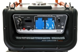 Бензиновый генератор Zongshen KB 5000 E 1T90DF501 4-х тактный фото