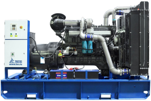 Дизельный генератор ТСС АД-250С-Т400 в погодозащитном кожухе с АВР 025287 промышленный фото