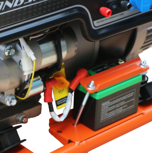 Бензиновый генератор Zongshen PB 5000 E  4-х тактный фото