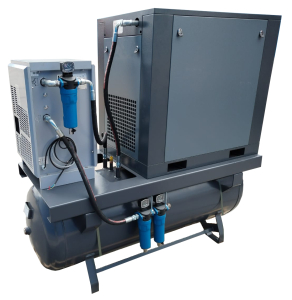 Винтовой компрессор IRONMAC IC 7,5/10 B DF 500L фото