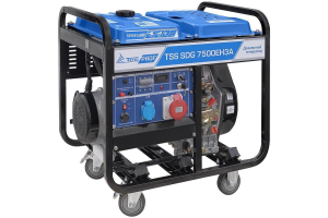 Дизельный генератор ТСС SDG 7500EH3A 100027 синхронный фото