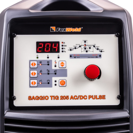 SAGGIO TIG 205 AC/DC PULSE